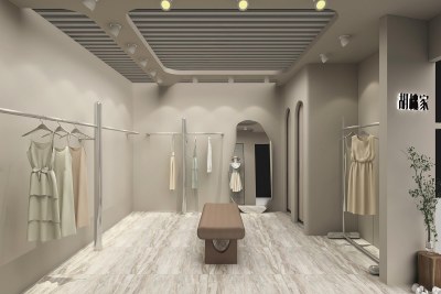 现代女装店3D模型下载